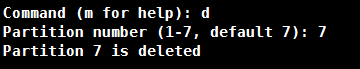 图片[7]-Linux使用fdisk实现磁盘分区过程图解_Linux-渗透云记 - 专注于网络安全与技术分享