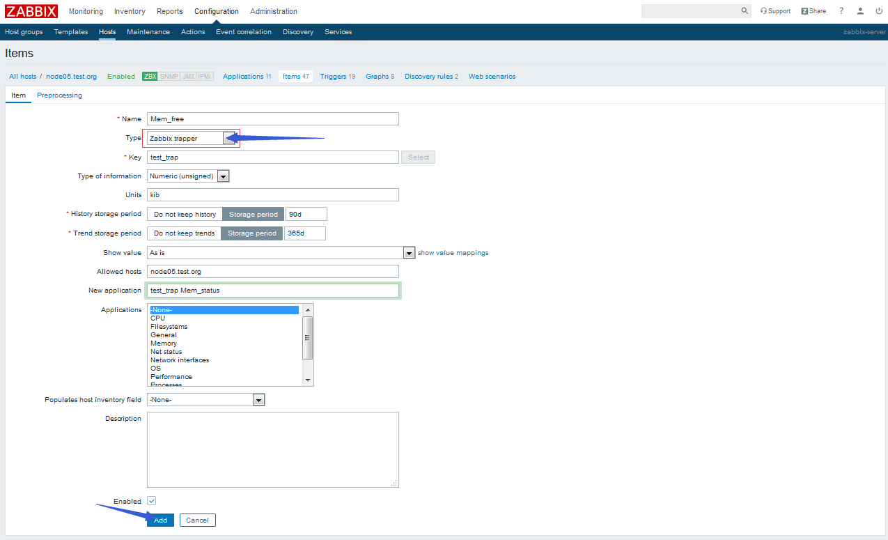 图片[6]-分布式监控系统之Zabbix主动、被动及web监控的过程详解_zabbix-渗透云记 - 专注于网络安全与技术分享