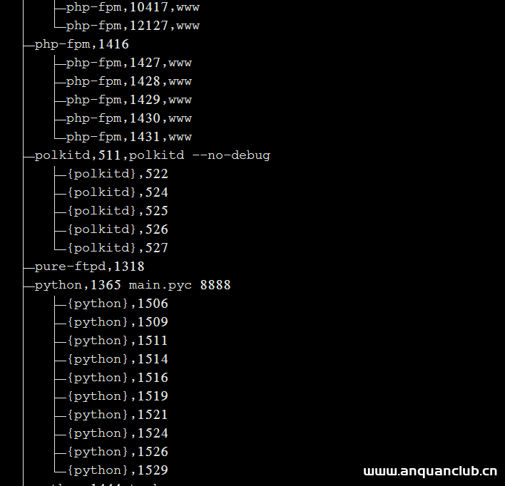 图片[4]-LINUX查看进程的4种方法(小结)_Linux-渗透云记 - 专注于网络安全与技术分享