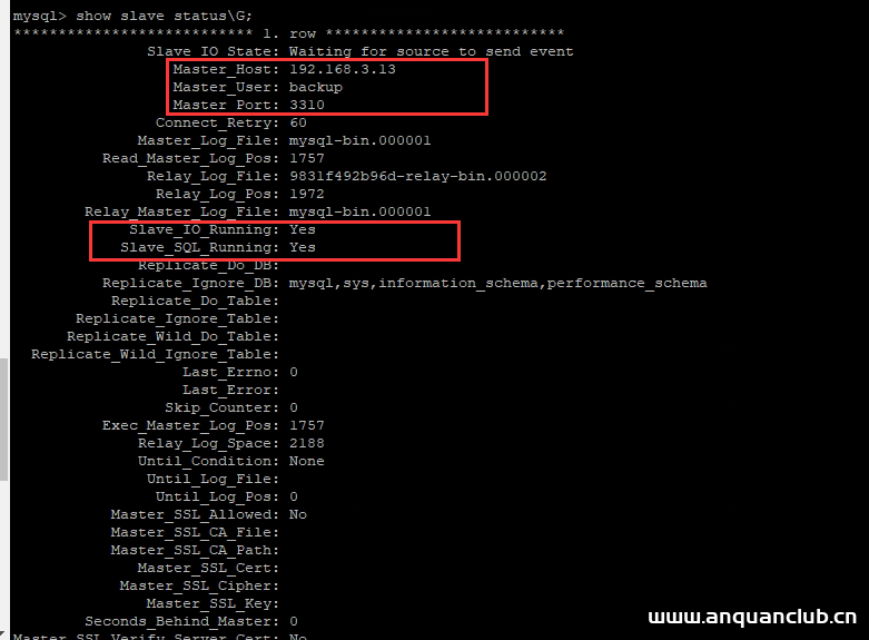 图片[3]-docker实现mysql主从复制的示例代码_docker-渗透云记 - 专注于网络安全与技术分享