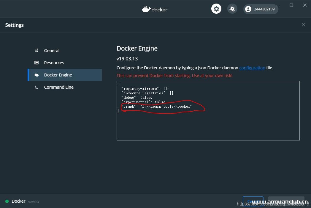 图片[4]-docker 设置windows存储路径的操作_docker-渗透云记 - 专注于网络安全与技术分享