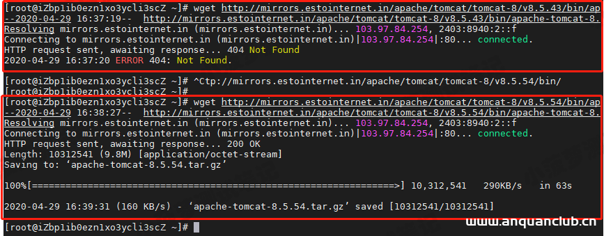 Linux系统centos7.X安装tomcat8的图文教程_Tomcat-渗透云记 - 专注于网络安全与技术分享