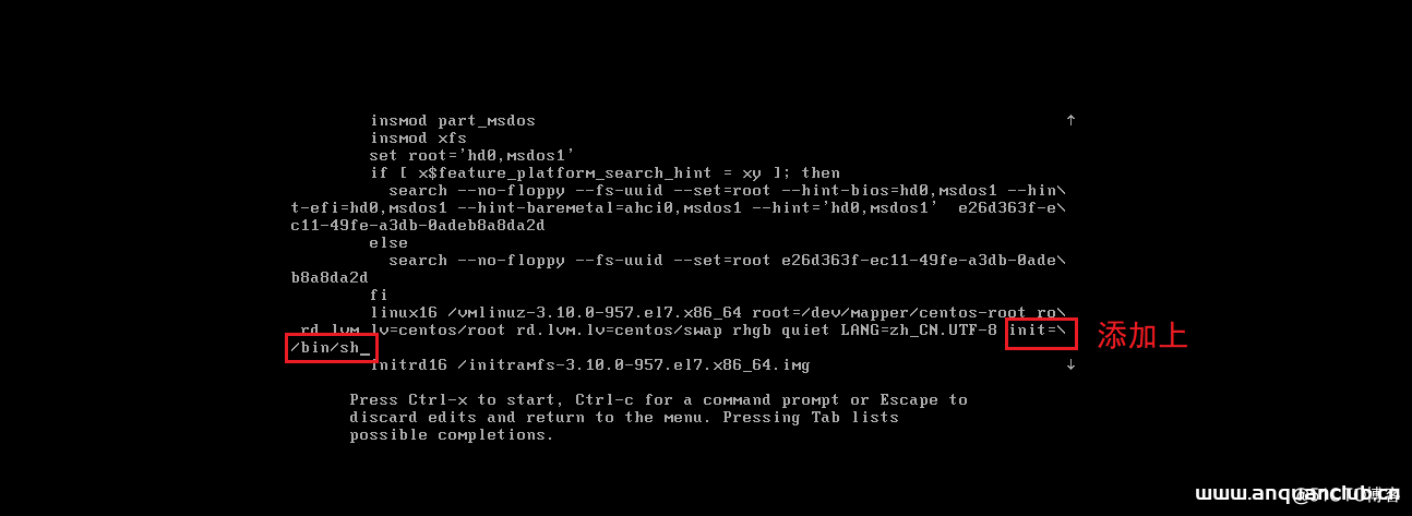 图片[2]-CentOS 7忘记密码解决方案过程图解_Linux-渗透云记 - 专注于网络安全与技术分享