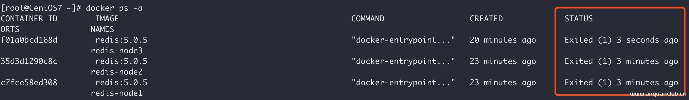 图片[4]-Docker上实现Redis集群搭建_docker-渗透云记 - 专注于网络安全与技术分享