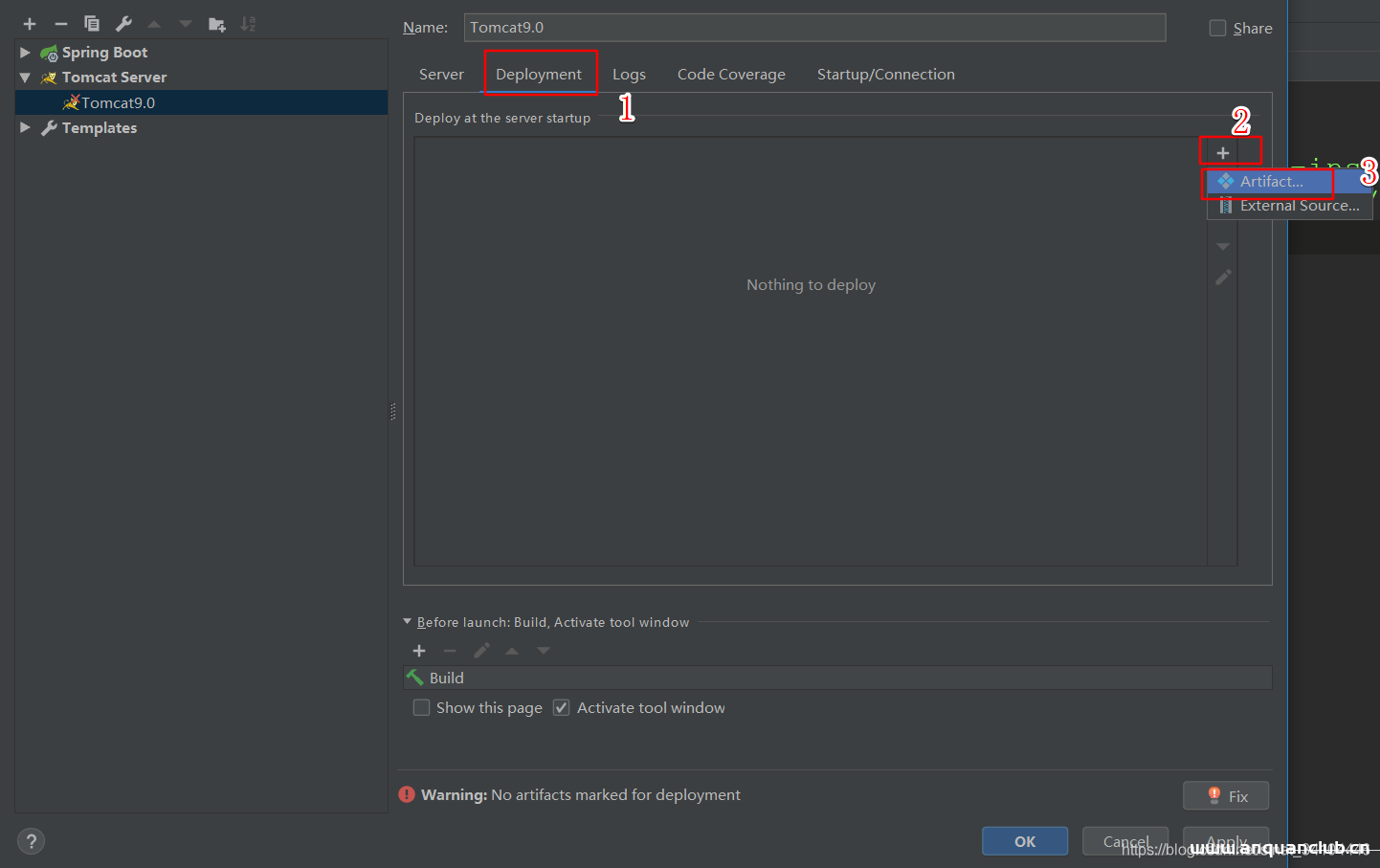 图片[8]-IDEA 配置Tomcat服务器和发布web项目的图文教程_Tomcat-渗透云记 - 专注于网络安全与技术分享