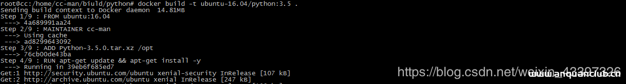 Docker制作Python运行环境基础镜像的方法步骤_docker-渗透云记 - 专注于网络安全与技术分享