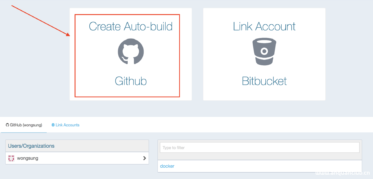 图片[4]-Docker自动化构建Automated Build实现过程图解_docker-渗透云记 - 专注于网络安全与技术分享
