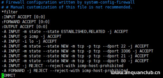Linux配置防火墙，开启80、3306端口的实例方法_Linux-渗透云记 - 专注于网络安全与技术分享
