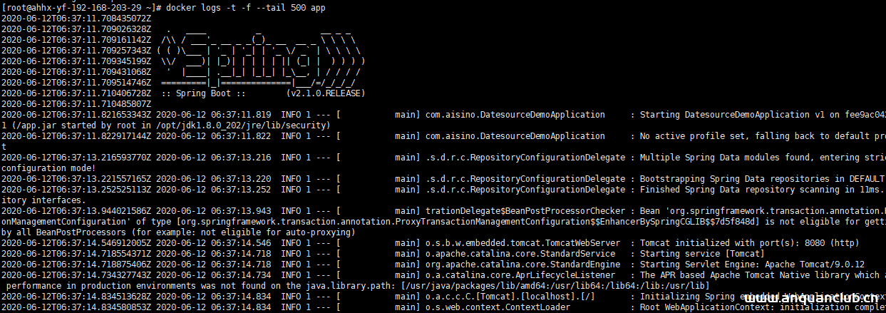 图片[7]-如何在docker中运行springboot项目过程图解_docker-渗透云记 - 专注于网络安全与技术分享