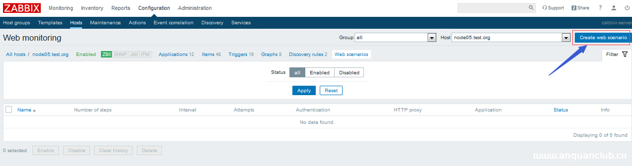 图片[9]-分布式监控系统之Zabbix主动、被动及web监控的过程详解_zabbix-渗透云记 - 专注于网络安全与技术分享