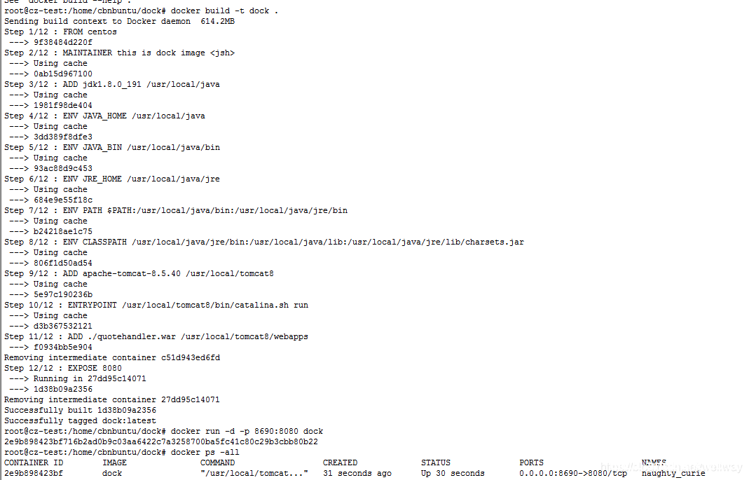 图片[2]-Docker部署web项目的实现_docker-渗透云记 - 专注于网络安全与技术分享