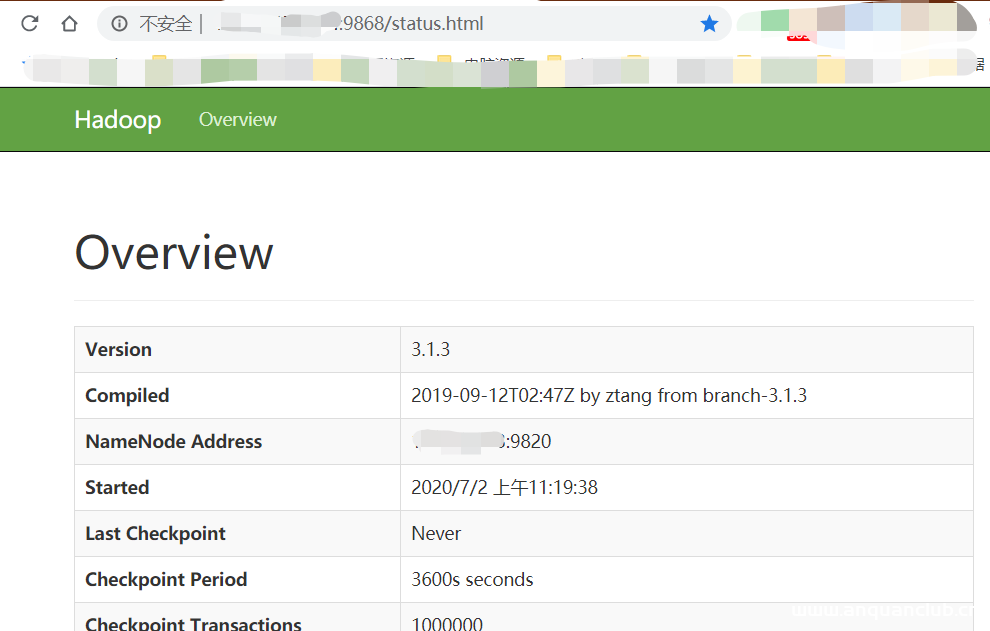 图片[7]-手把手教你在腾讯云上搭建hadoop3.x伪集群的方法_Linux-渗透云记 - 专注于网络安全与技术分享
