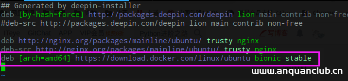 deepin apt命令安装最新版本的docker的方法_docker-渗透云记 - 专注于网络安全与技术分享