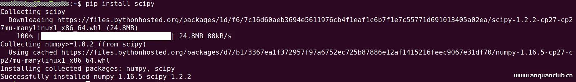 图片[4]-Ubuntu 18.04安装 pyenv、pyenv-virtualenv、virtualenv、Numpy、SciPy、Pillow、Matplotlib_Linux-渗透云记 - 专注于网络安全与技术分享