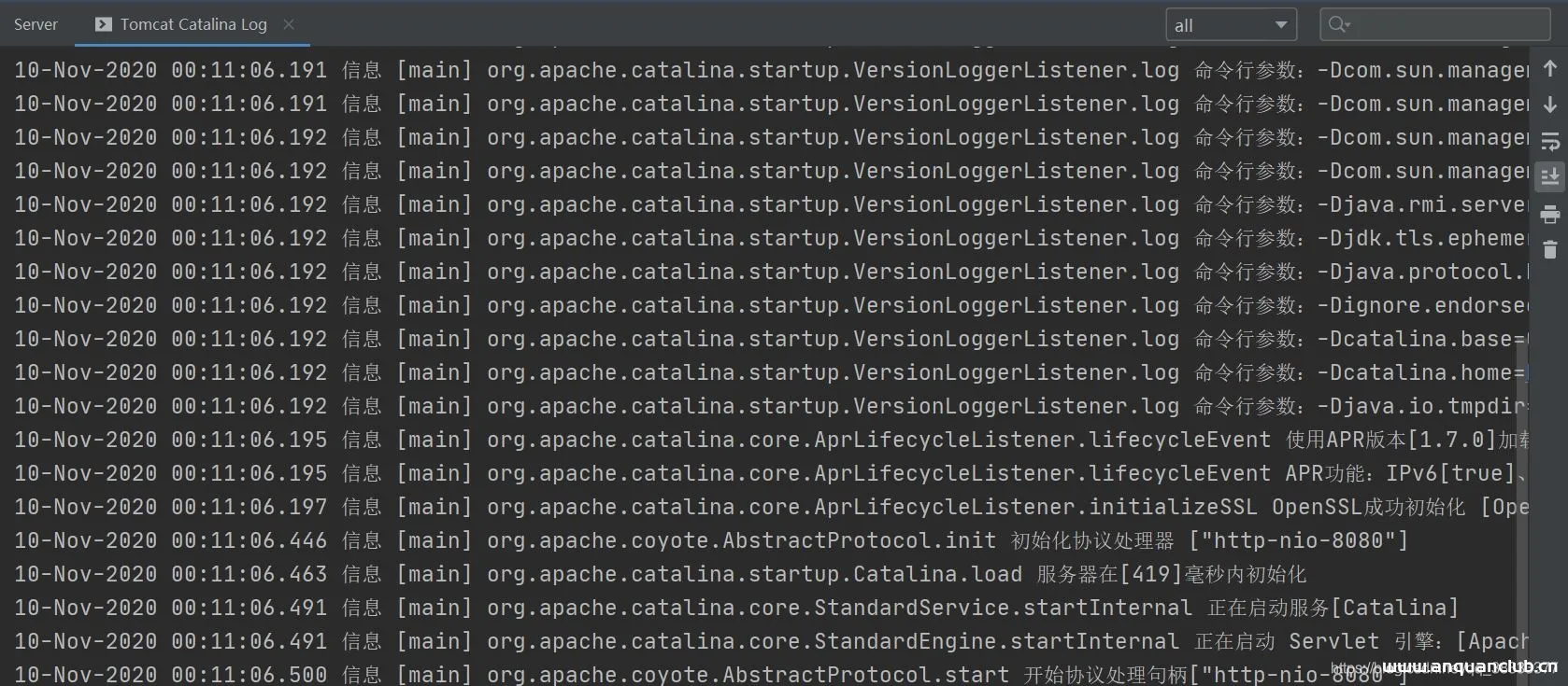 图片[4]-解决Tomcat10 Catalina log乱码问题_Tomcat-渗透云记 - 专注于网络安全与技术分享