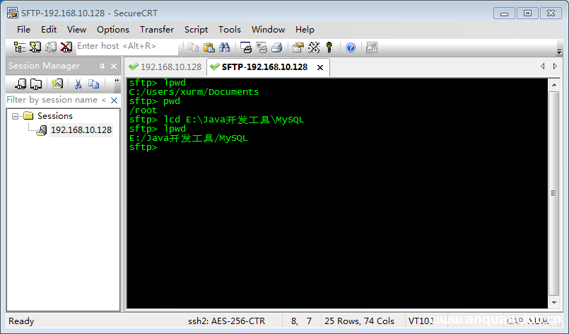 图片[4]-基于SecureCRT向远程Linux主机上传下载文件步骤图解_Linux-渗透云记 - 专注于网络安全与技术分享