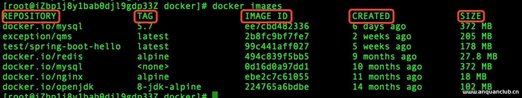 Docker 查看镜像信息的方法_docker-渗透云记 - 专注于网络安全与技术分享
