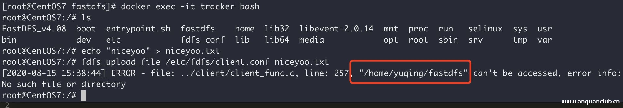 图片[8]-Docker中搭建FastDFS文件系统(多图教程)_docker-渗透云记 - 专注于网络安全与技术分享