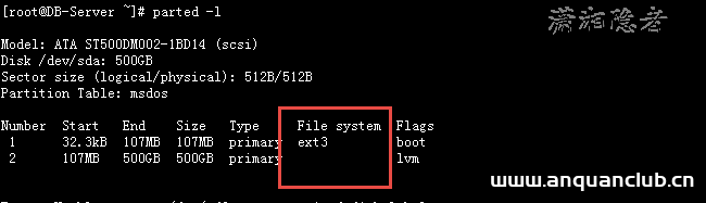 linux 查看文件系统类型实例方法_Linux-渗透云记 - 专注于网络安全与技术分享