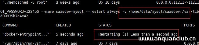 docker run -v 挂载数据卷异常,容器状态一直是restarting的解决_docker-渗透云记 - 专注于网络安全与技术分享