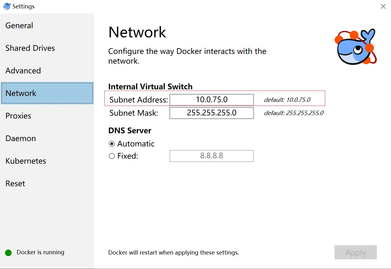 图片[5]-docker for windows 容器内网通过独立IP直接访问的方法_docker-渗透云记 - 专注于网络安全与技术分享