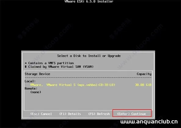 图片[6]-vmware vsphere 6.5安装教程(图文)_VMware-渗透云记 - 专注于网络安全与技术分享