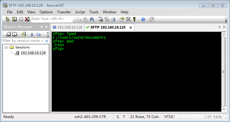 图片[3]-基于SecureCRT向远程Linux主机上传下载文件步骤图解_Linux-渗透云记 - 专注于网络安全与技术分享