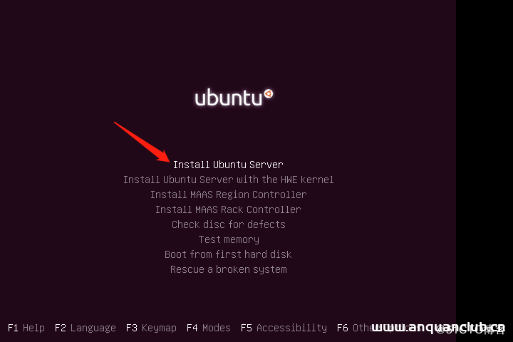 图片[2]-Ubuntu18.04 Server版安装及使用(图文)_Linux-渗透云记 - 专注于网络安全与技术分享