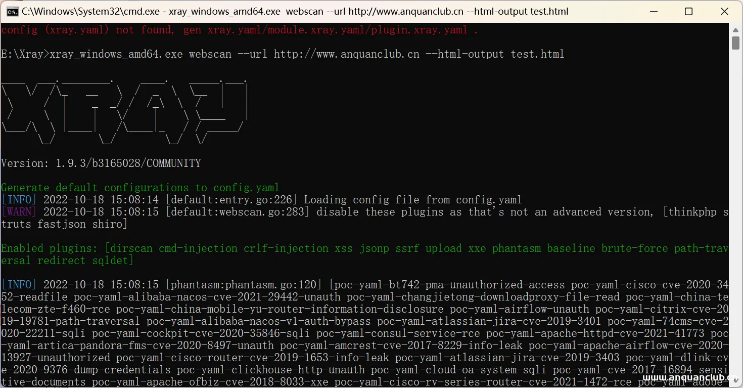 Chaitin/xray1.9.3最新社区高级版 包含722POC 附license-渗透云记 - 专注于网络安全与技术分享