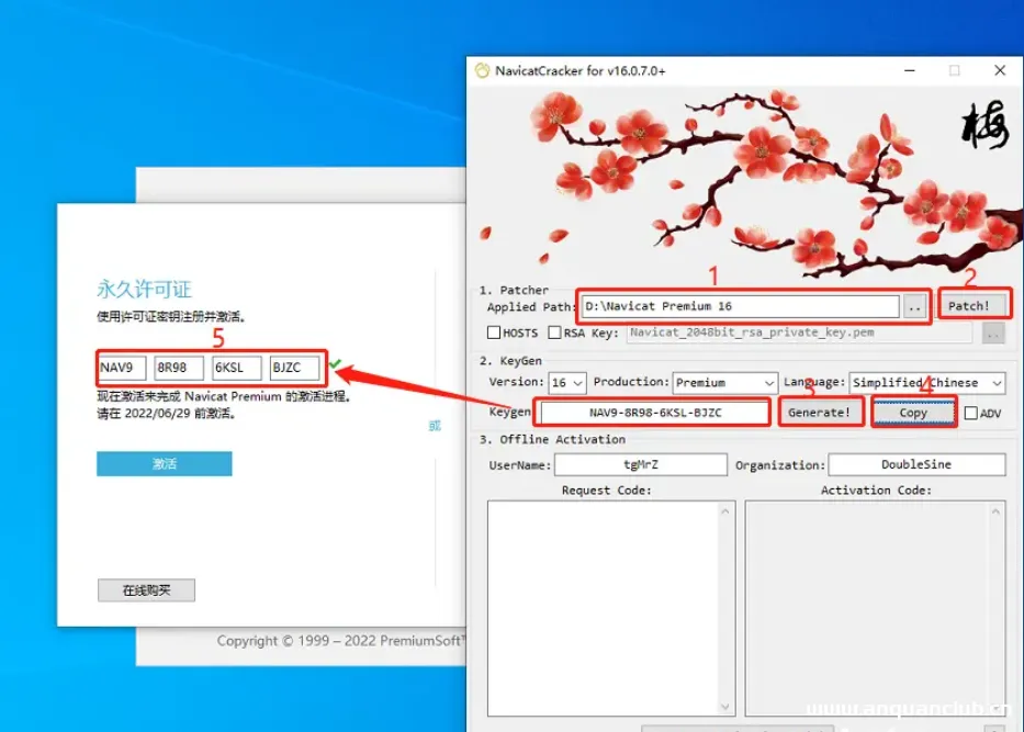 Navicat Premium 16激活教程-渗透云记 - 专注于网络安全与技术分享