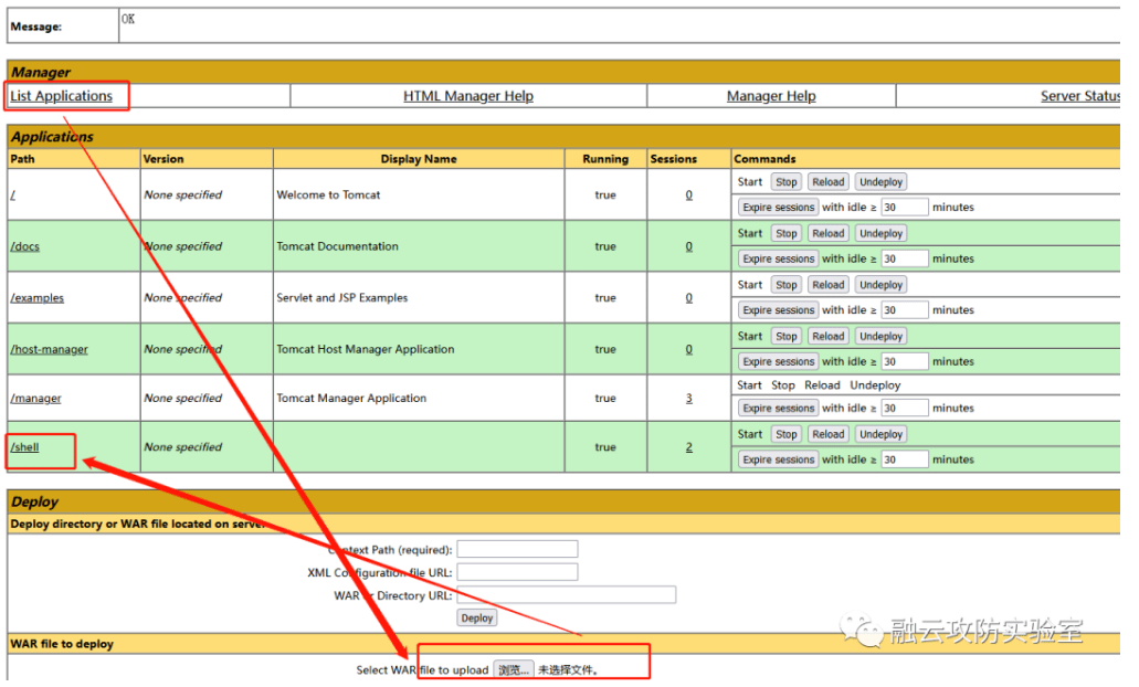 图片[4]--tomcat8弱口令&&getshell-渗透云记 - 专注于网络安全与技术分享
