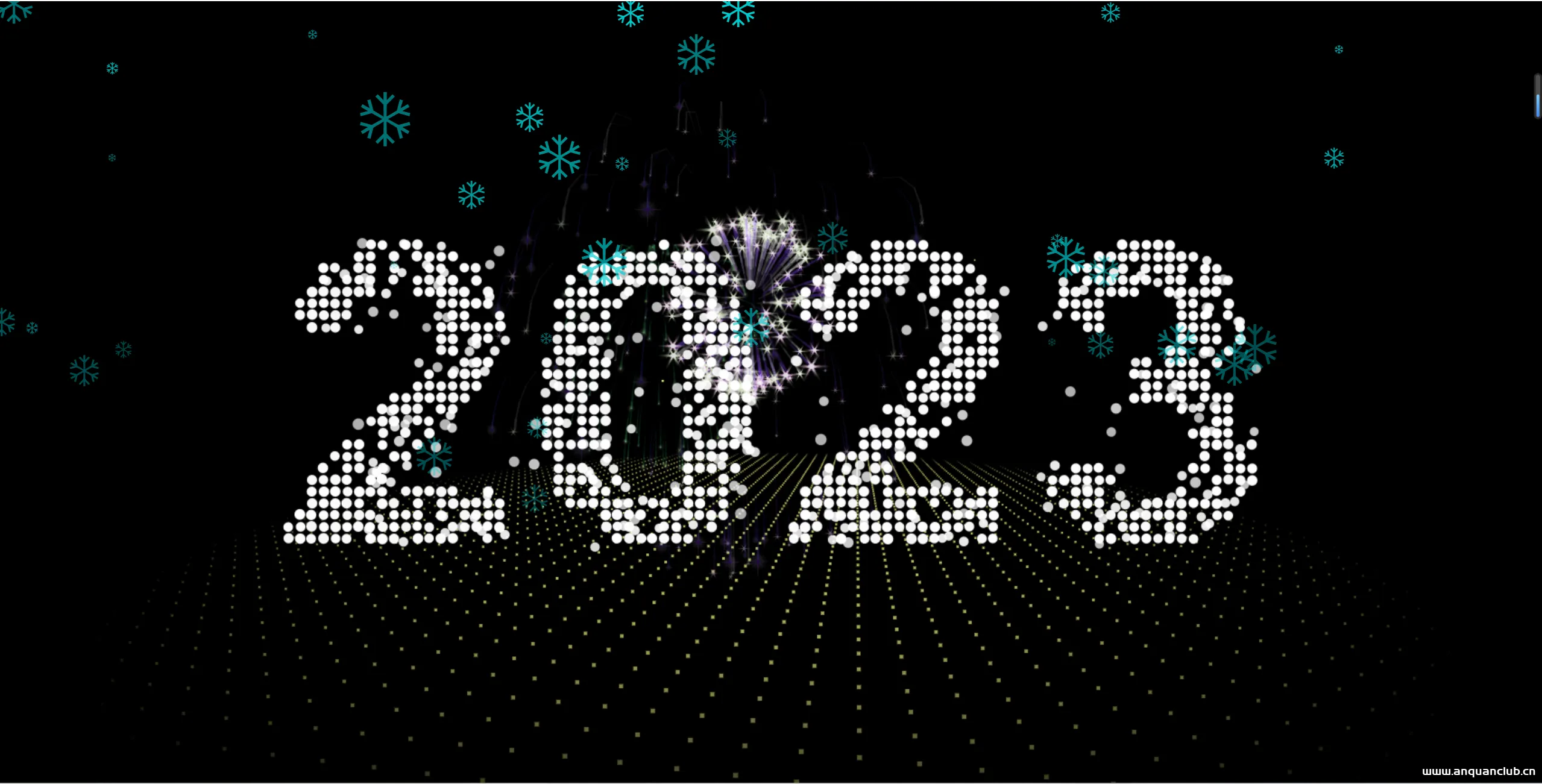图片[3]-html+css+js好看的跨年烟花模板分享-渗透云记 - 专注于网络安全与技术分享