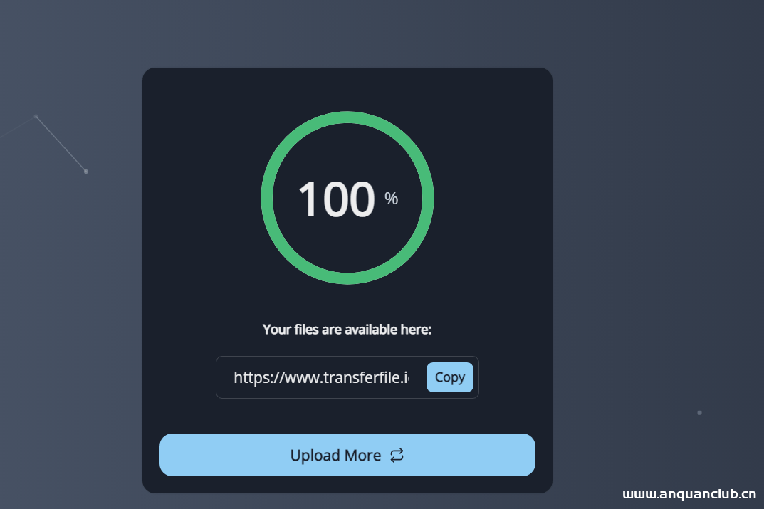 图片[3]- Transferfile – 一个免费的分散式文件共享服务-渗透云记 - 专注于网络安全与技术分享