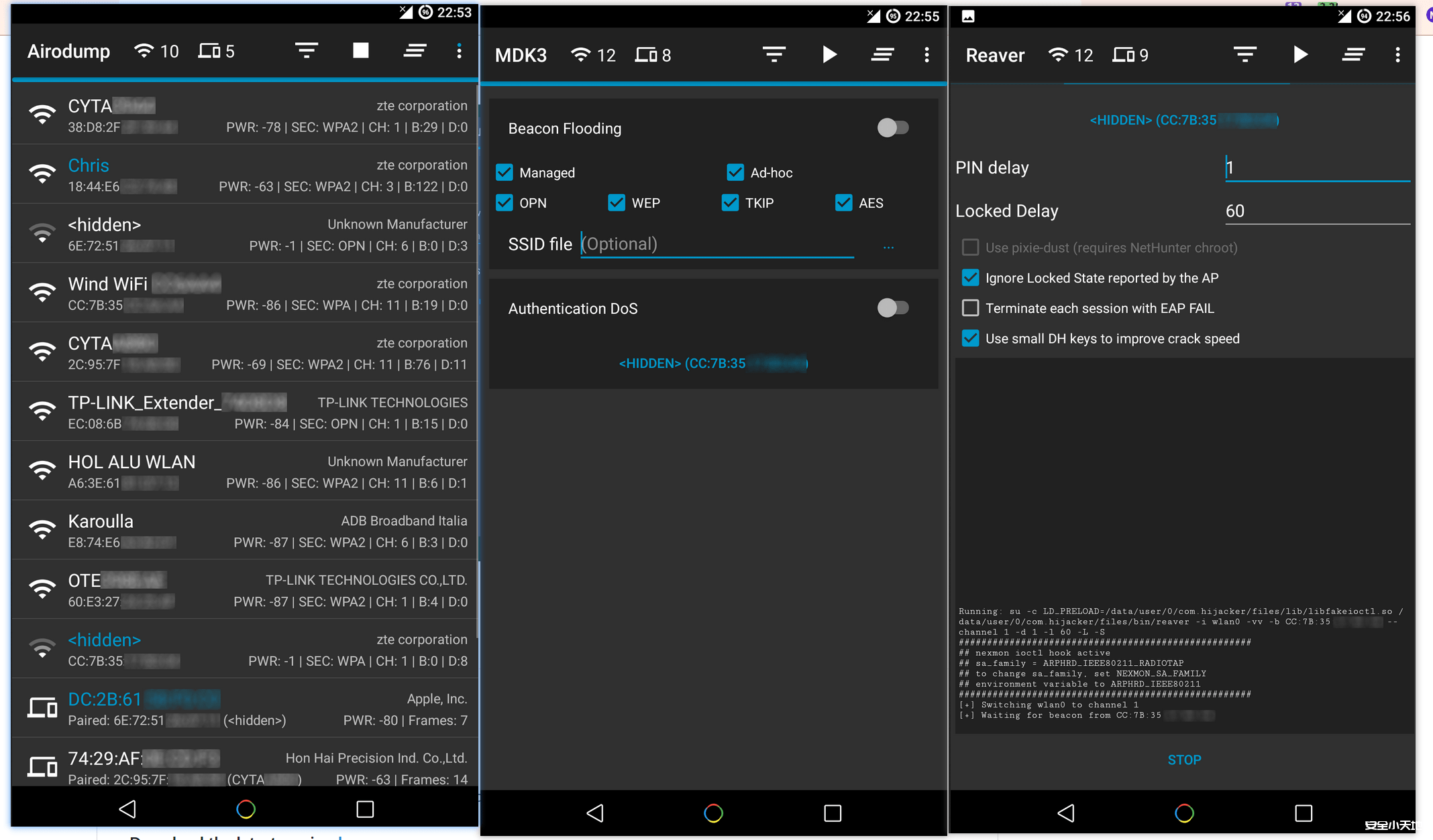 【wifi渗透】Hijacker1.5 安卓无线渗透-渗透云记 - 专注于网络安全与技术分享