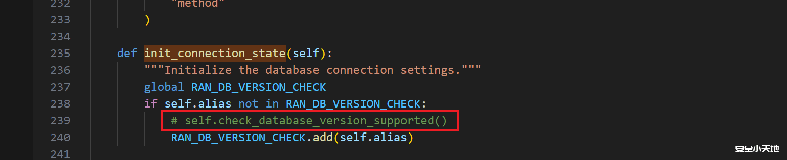 django报错数据库不支持低版本解决办法 django.db.utils.NotSupportedError: MySQL 8 or later is required (found 5.7.26)-渗透云记 - 专注于网络安全与技术分享